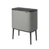 Kosz TOUCH BIN BO 11+23L Mineral Concrete Grey 